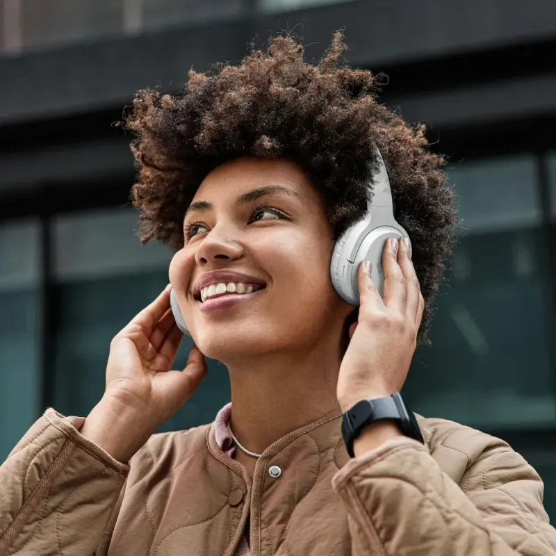 Next X4 bluetooth-hodetelefoner white
