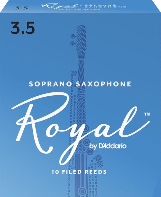 Hovedbilde Daddario Royal RIB1035 Sopran Sax 10-p 3.5 Fliser