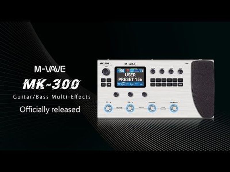 M-vave MK-300 gitar-multieffekt-pedalbrett