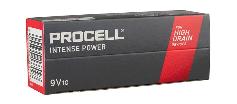 Procell 9V batteri 10-pack