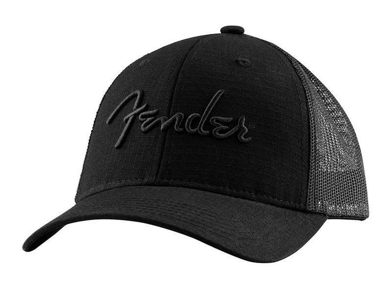 Fender Caps Snap Back Plekter Holder Svart