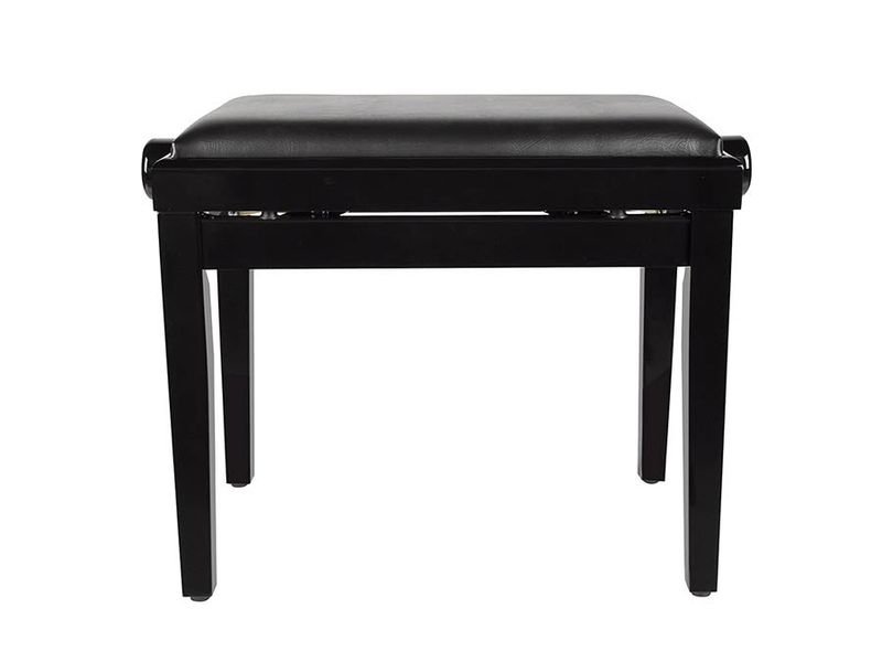 Boston PB1-1025 Regulerbar Pianokrakk Svart Blank