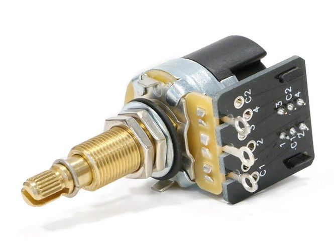 Hovedbilde CTS USA 500K DPDT Push-Pull Audio Potentiometer ...