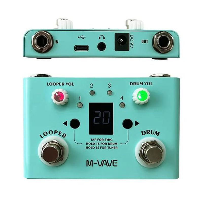 M-vave Lost Tempo guitar-effect-pedal