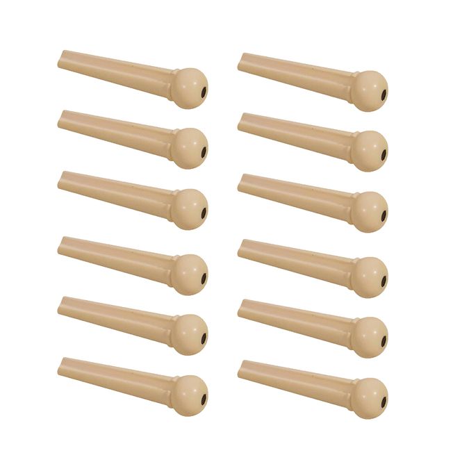 Hovedbilde Boston Bridge Pin Ivory with Black Dot 12-pakke