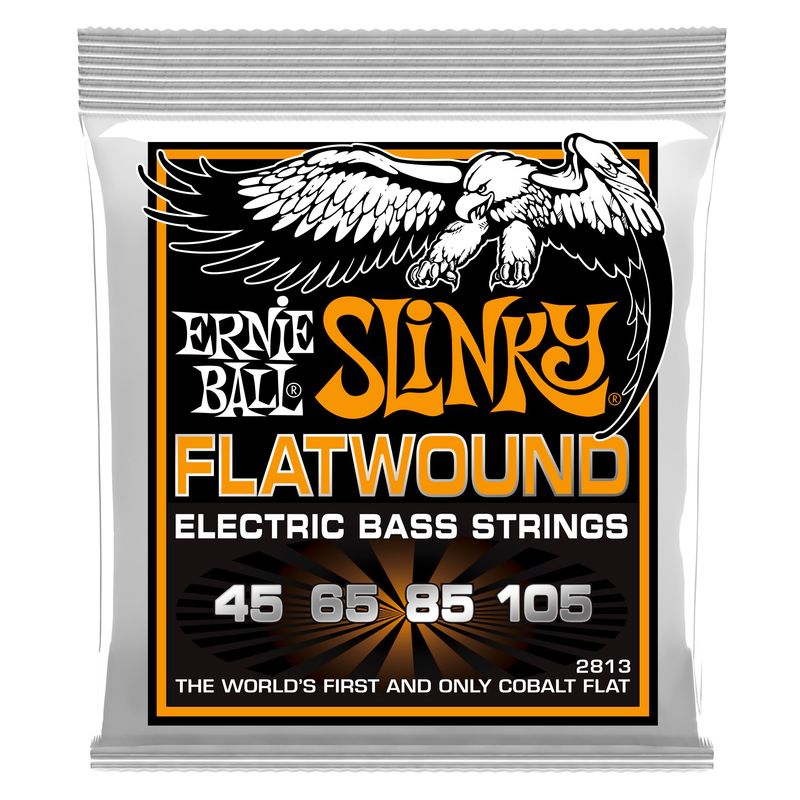 Ernie Ball 2813 Flatwound Cobalt Bass 45-105
