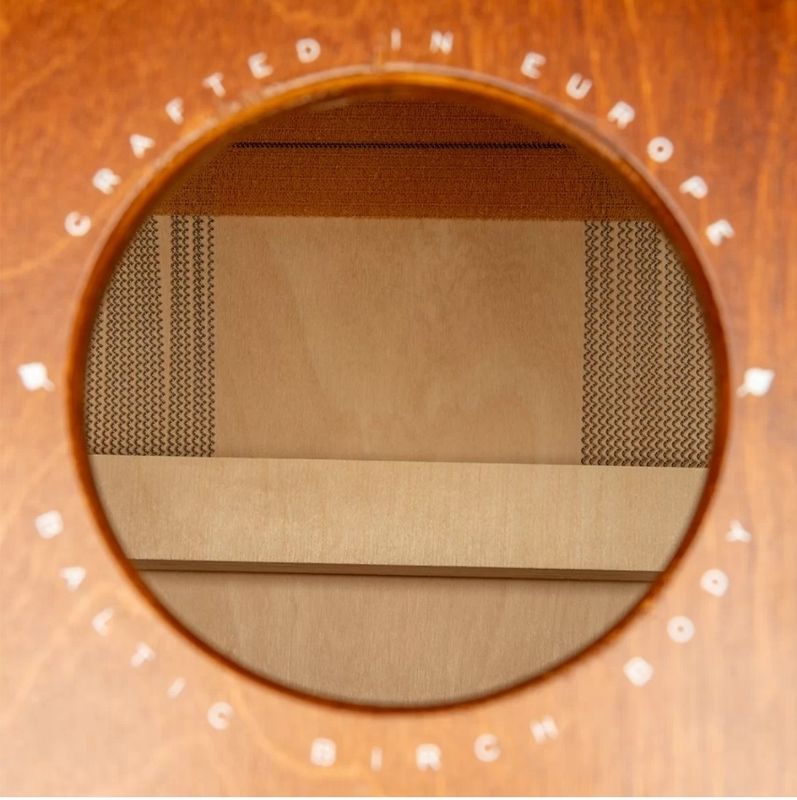 Meinl Percussion SC100AB-B Snarecraft Cajon, Baltic Birch Front,