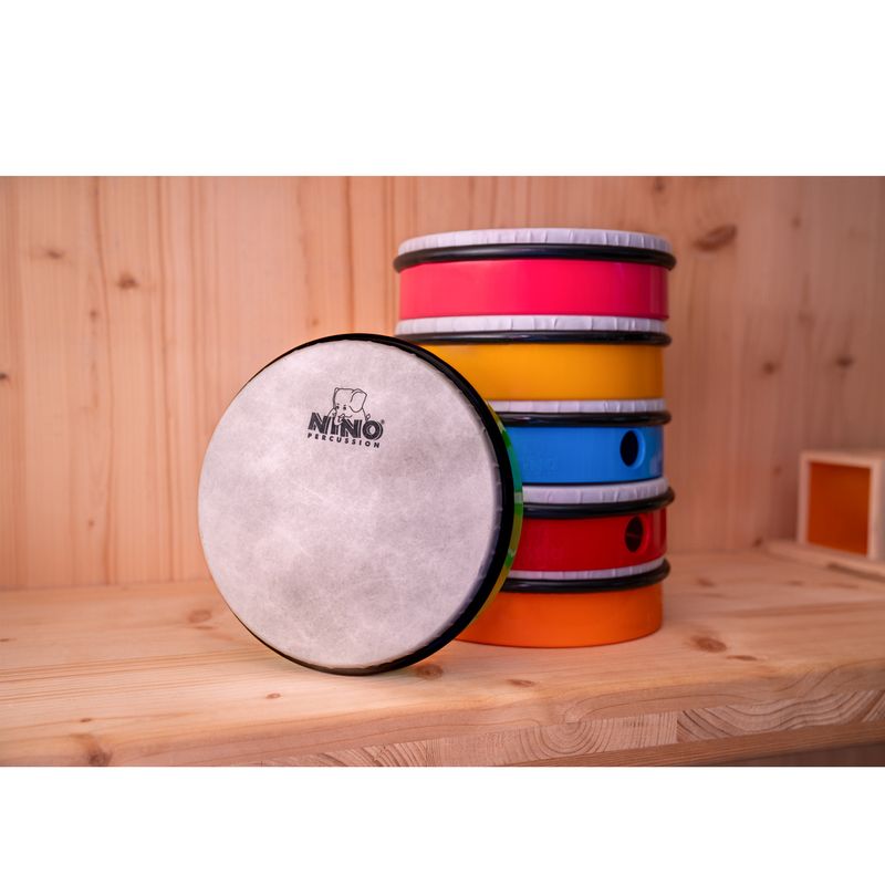 NINO Percussion NINOSET45 Percussion sortiment 6 pcs, 8'' med ba