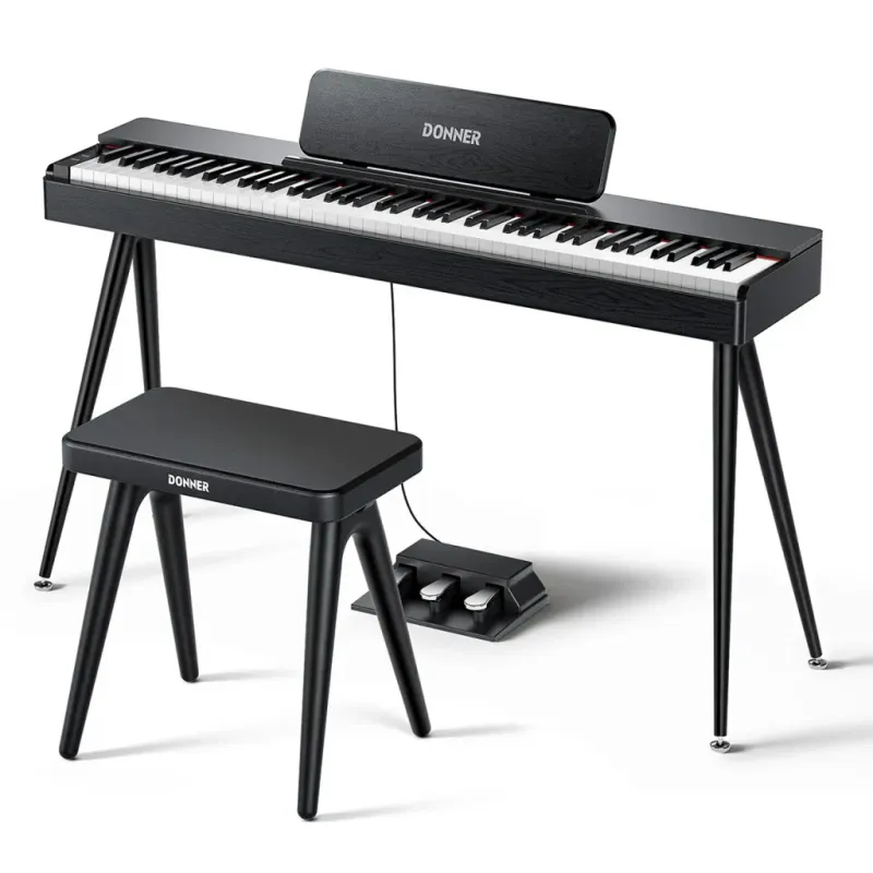 Donner Oura S100 Digitalpiano Svart Matt