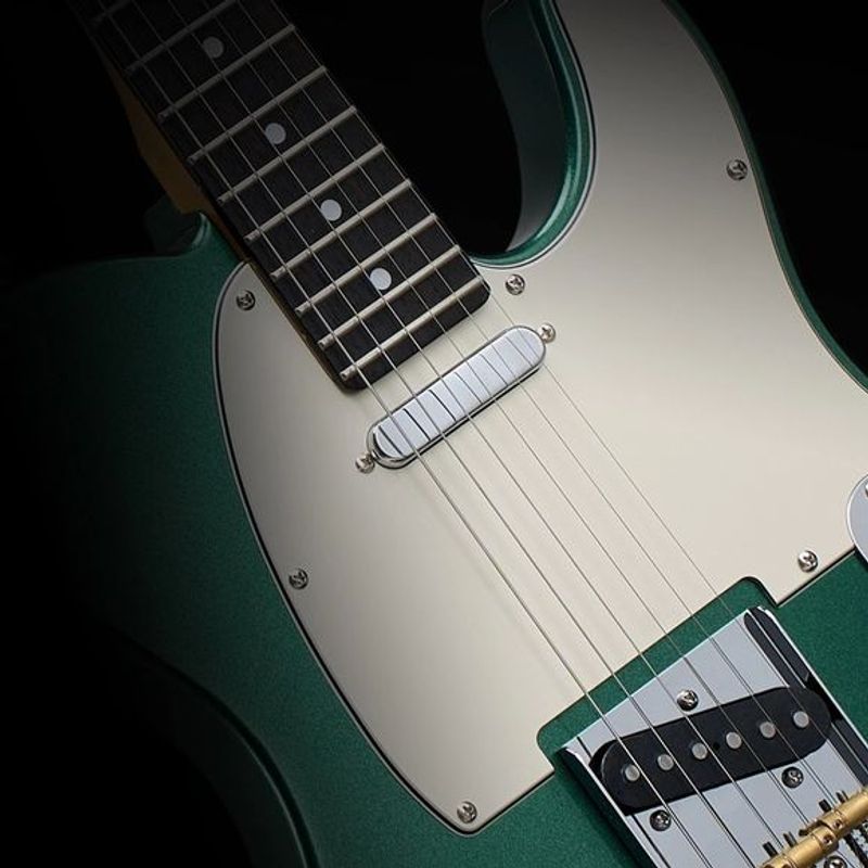 Donner DTL-600 el-gitar green metallic
