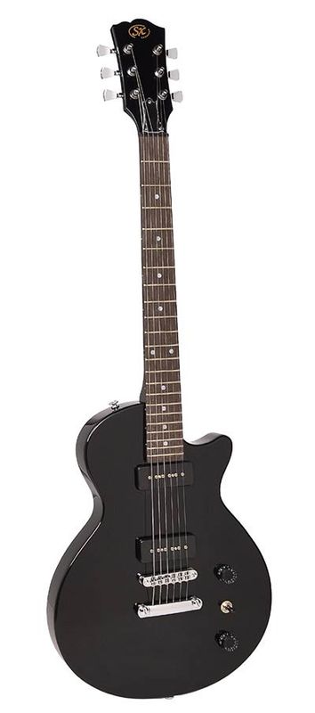 SX EE3J-BK LP Junior style electric guitar