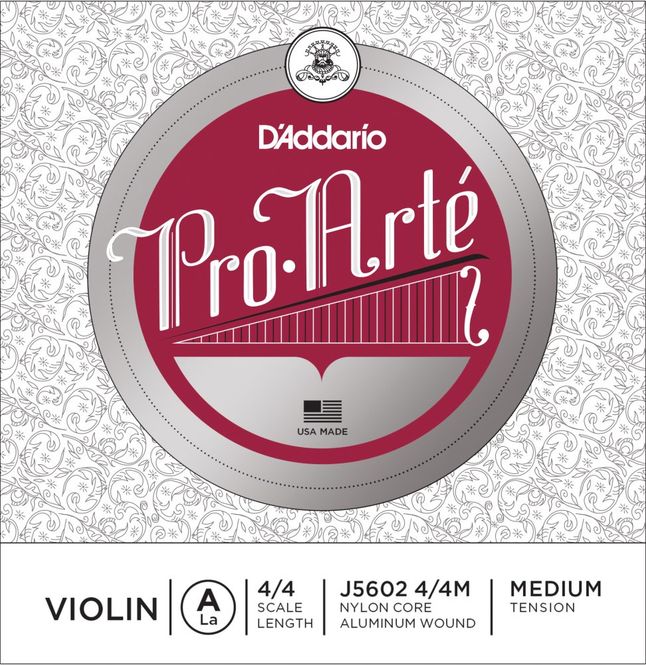 Hovedbilde D'addario Fiolinstrenger A 4/4 Medium Tension ...