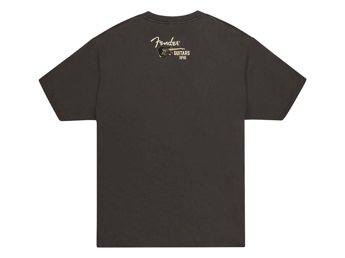 Fender  Wings To Fly T-Shirt, vintage black, S