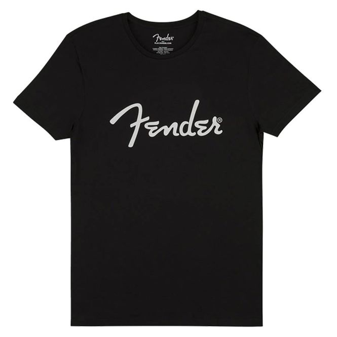 Hovedbilde Fender  T-Shirts spaghetti logo men's tee, black, ...