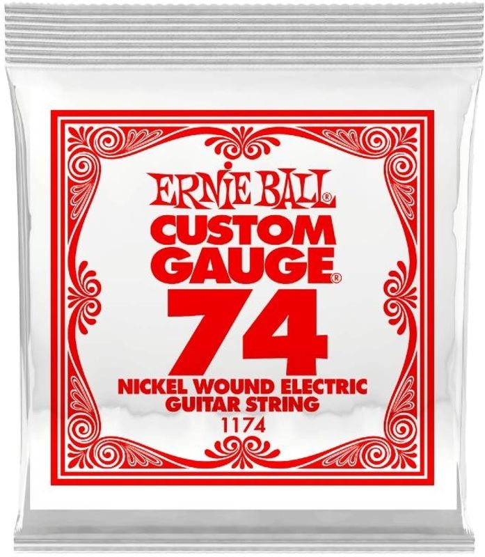 Ernie Ball EB-1174 Enkel spunnet stålstreng 0.74