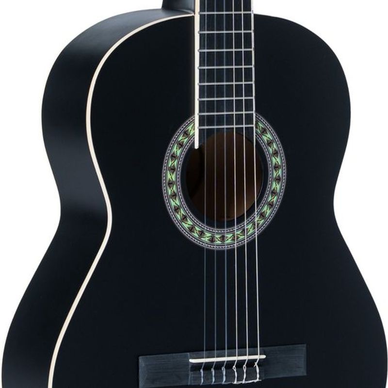 Sant Guitars CL-50L SBK spansk gitar, venstrehendt black