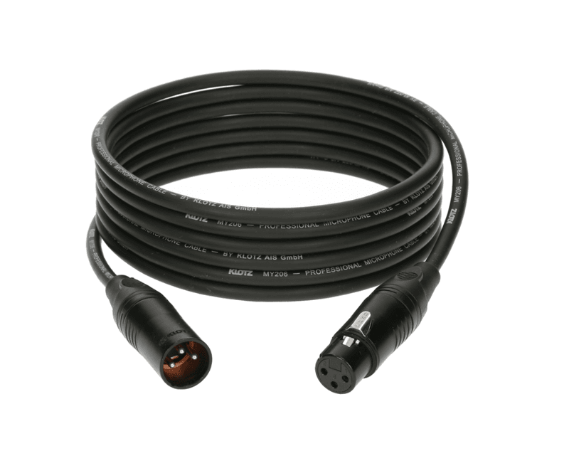 Klotz M1 professional microphone cable blk XLR by KLOTZ - 3m
